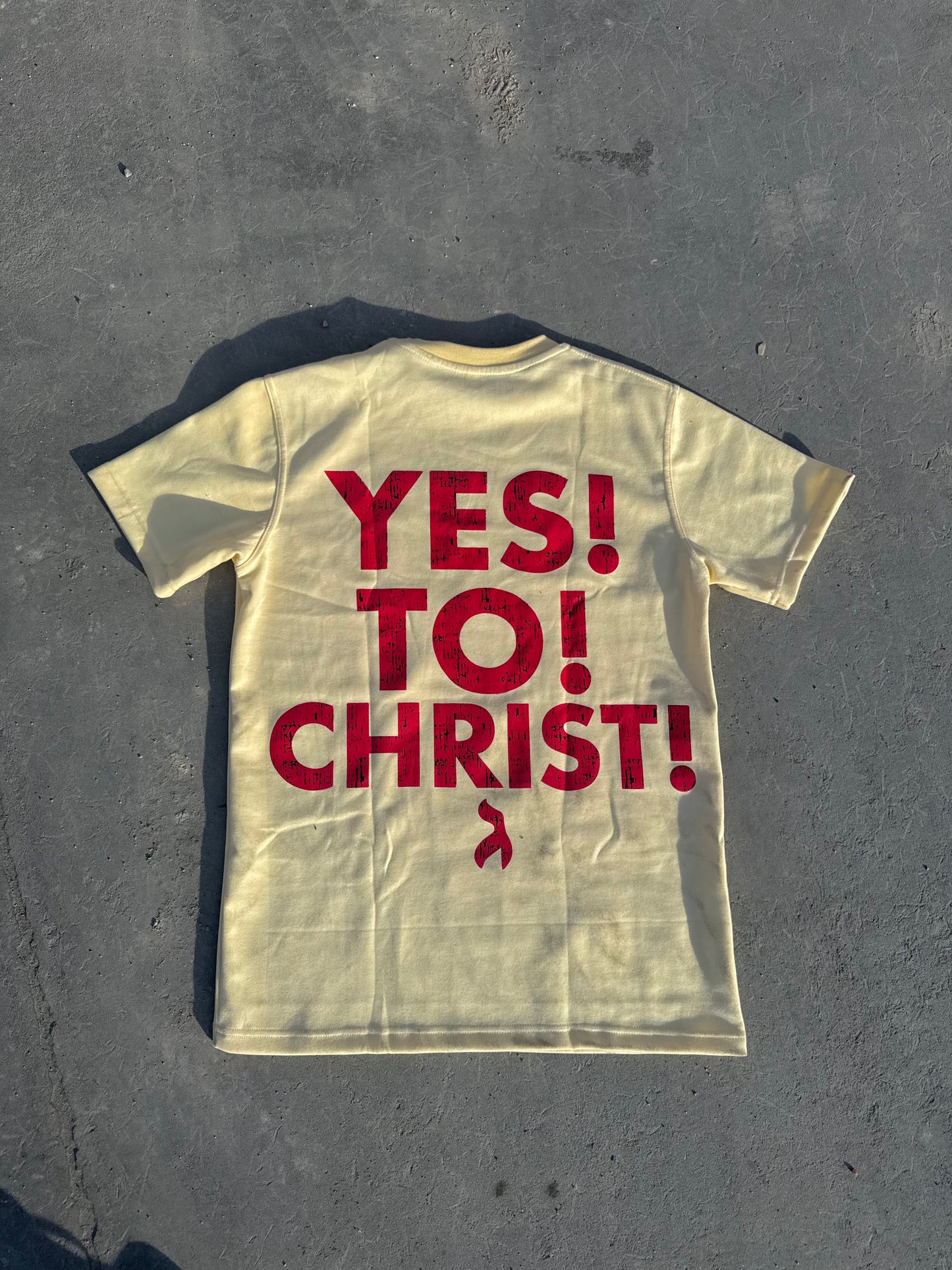 Flagship "Face of Jesus" Yes To Christ Tee